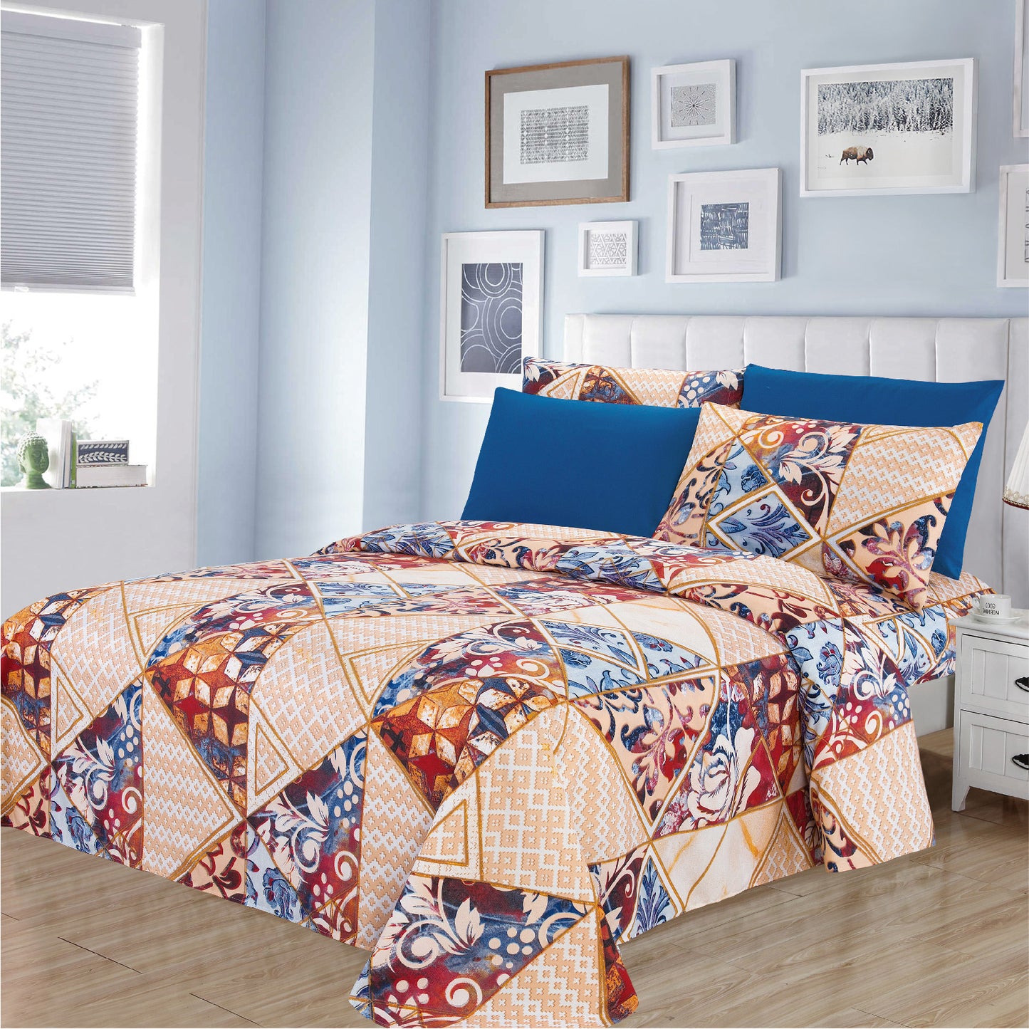6 Piece Sheet Set - Variation Patterns - 1072 Lineup - Glory Home Design