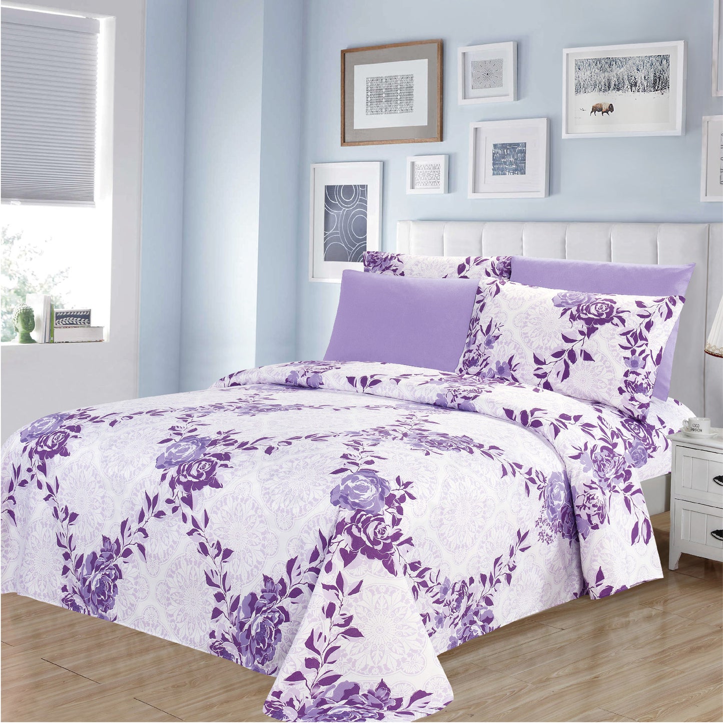 6 Piece Sheet Set - Variation Patterns - 1072 Lineup - Glory Home Design
