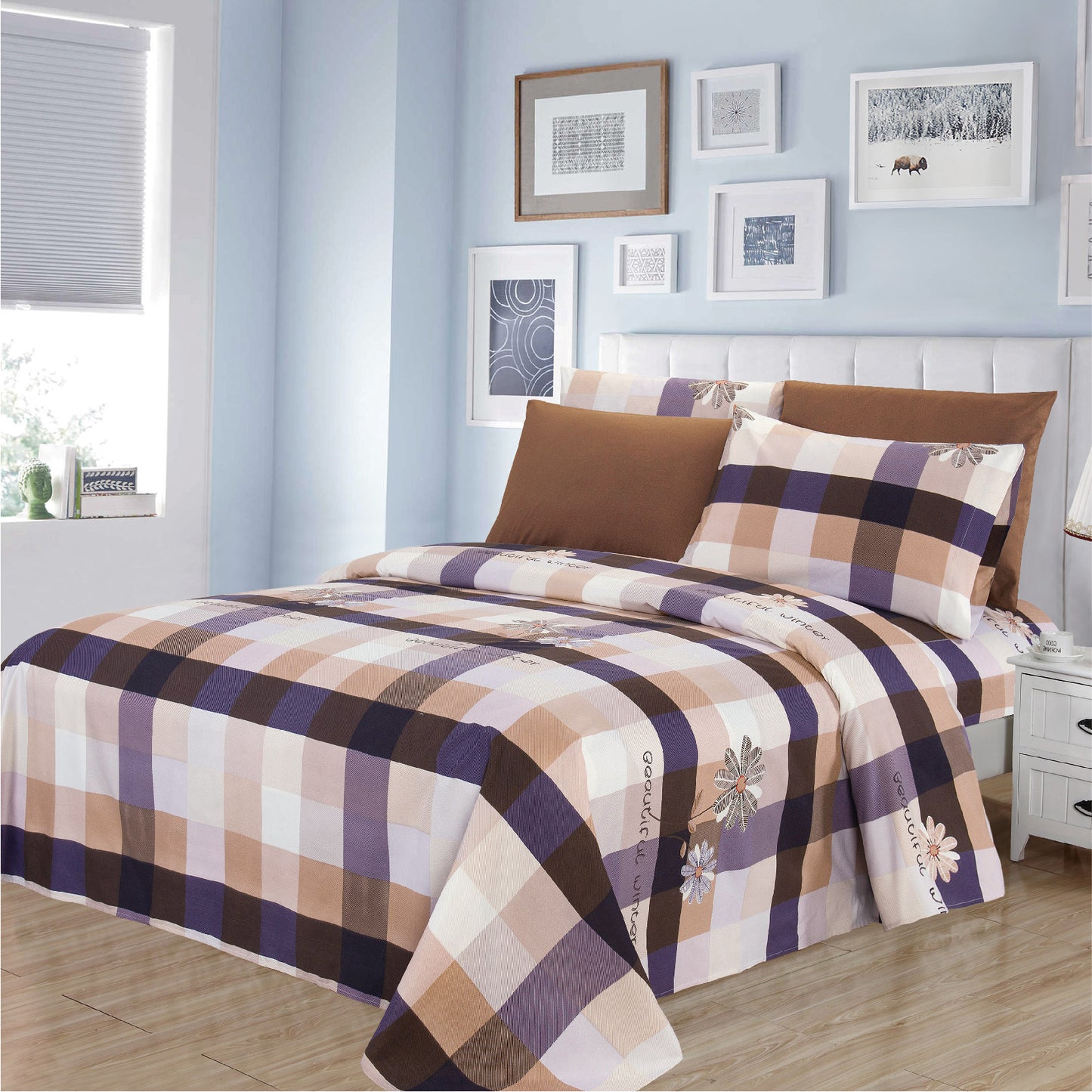 6 Piece Sheet Set - Variation Patterns - 1072 Lineup - Glory Home Design