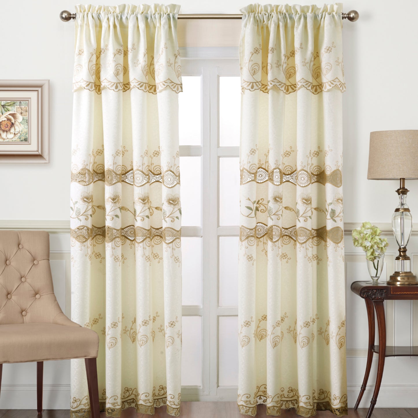 Tania - Macrame Panel - Set of Two - Assorted Colors - Glory Home Design