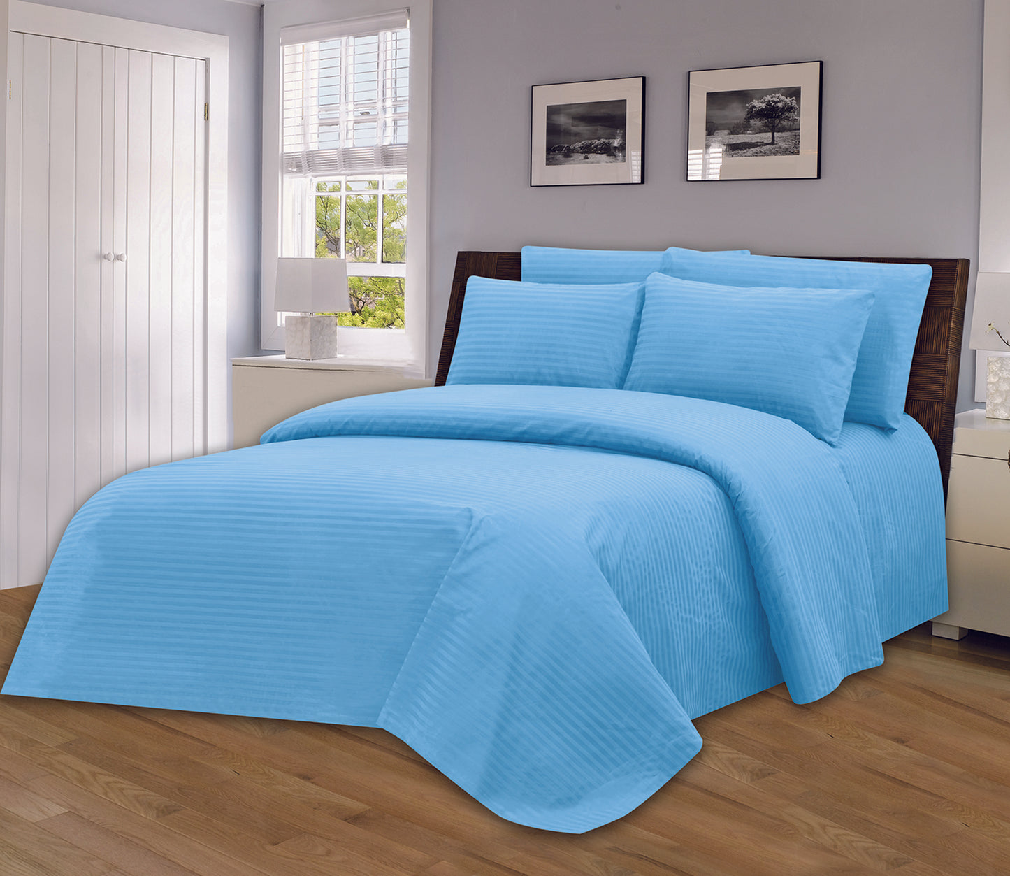 6 Piece Sheet Set - Single Colors 1091 Lineup - Glory Home Design