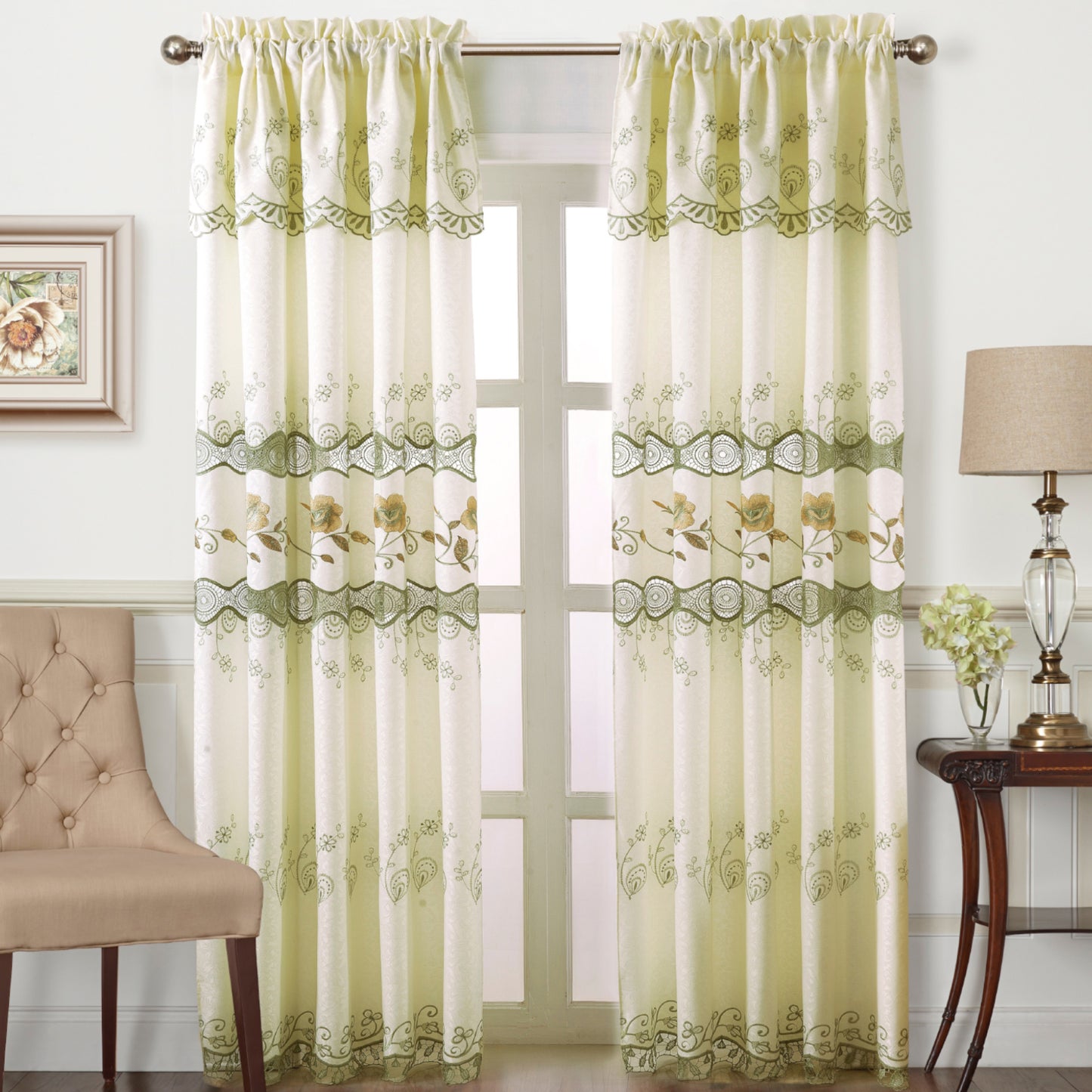 Tania - Macrame Panel - Set of Two - Assorted Colors - Glory Home Design