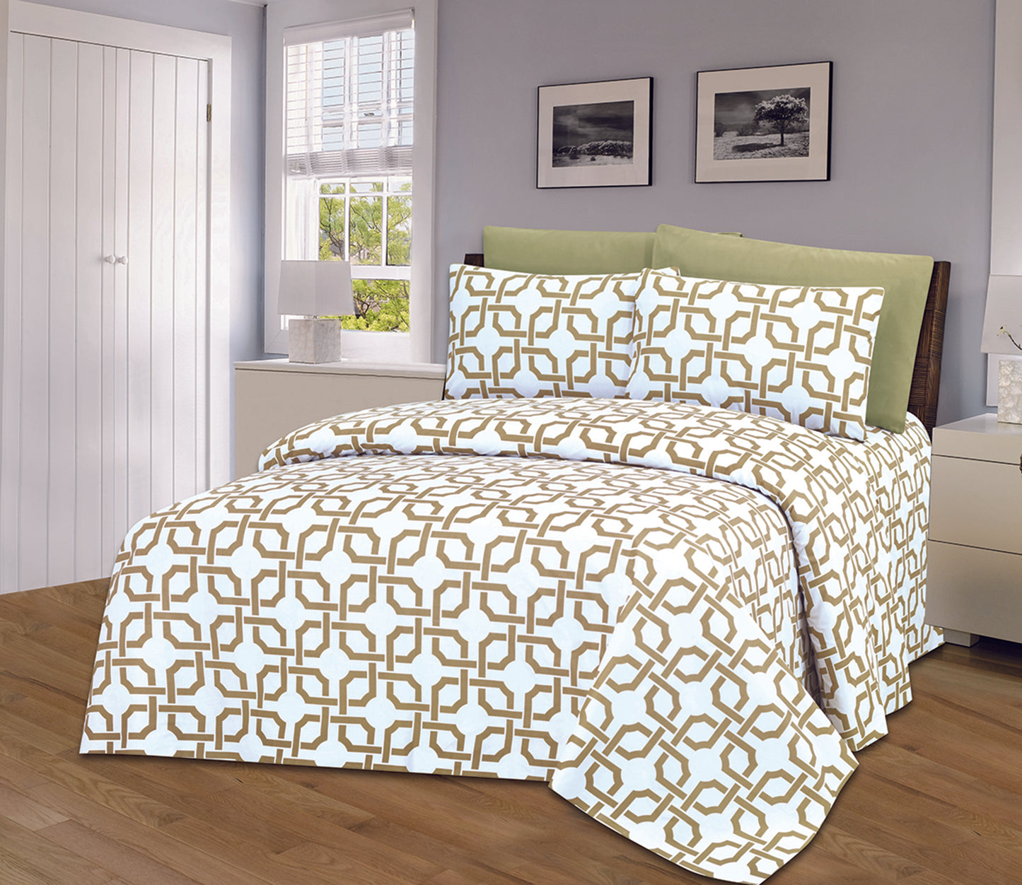 6 Piece Sheet Set - Variation Patterns - 1047 Lineup - Glory Home Design
