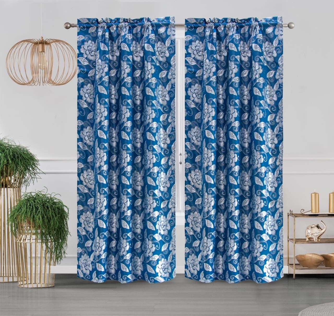 Cassie - Embroidered Macrame Jacquard Panel - Valance sold separately - Glory Home Design