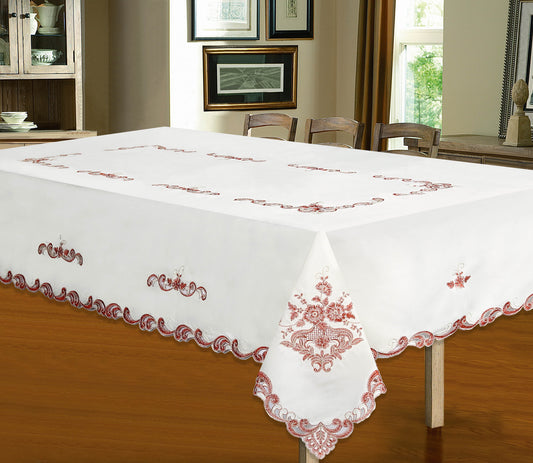 Lindsay - Embroidered Tablecloth - Glory Home Design