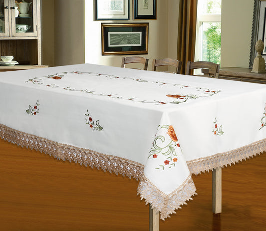 Tiffany - Embroidered Tablecloth - Glory Home Design