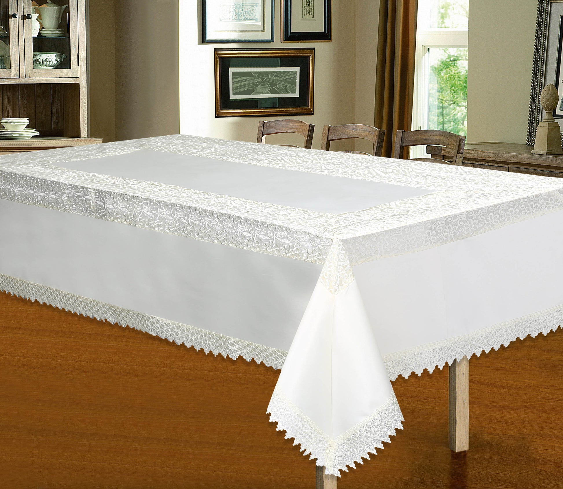 Lexia - Embroidered Tablecloth - Glory Home Design