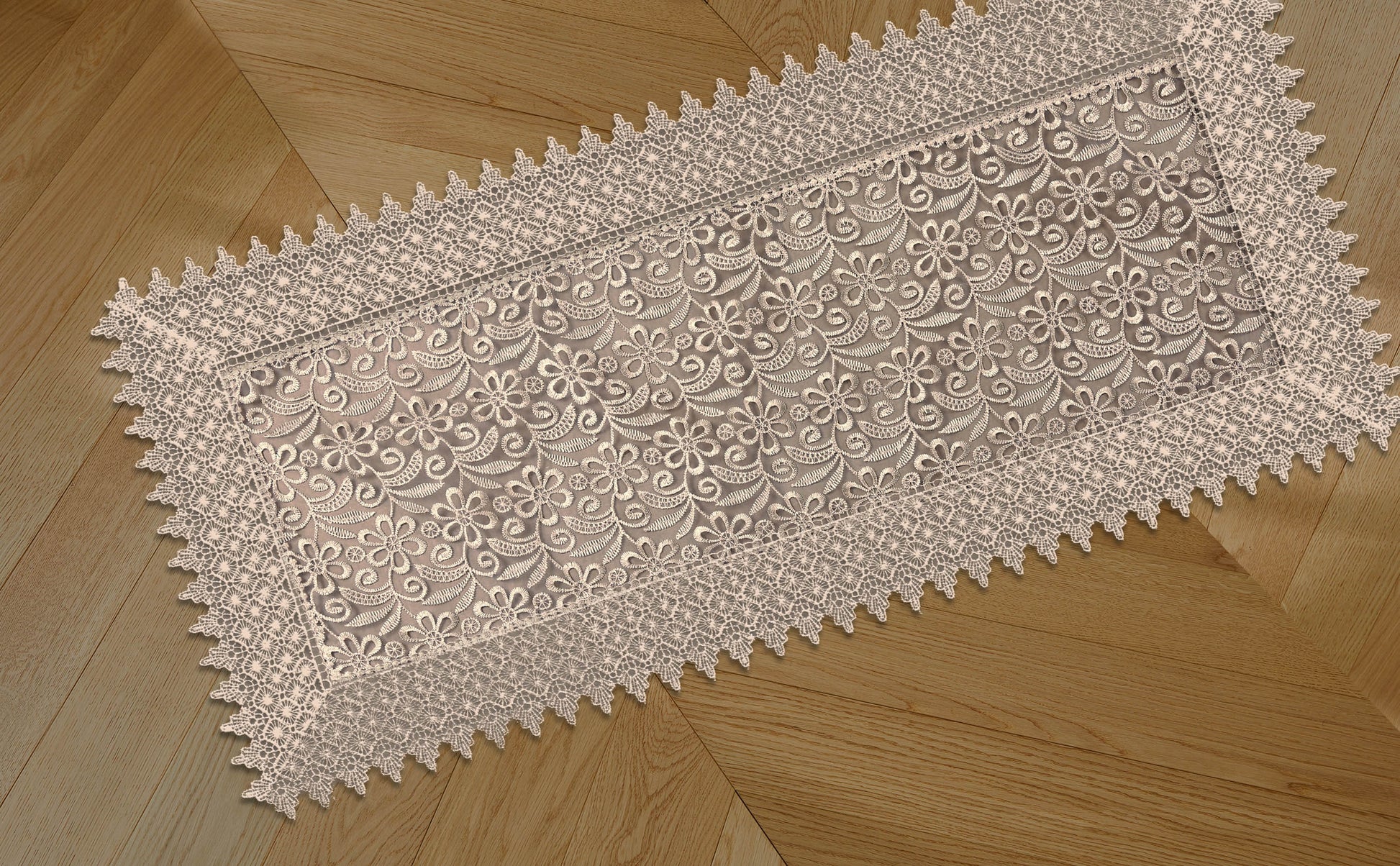 Lexia - Embroidered Table Runner - Glory Home Design
