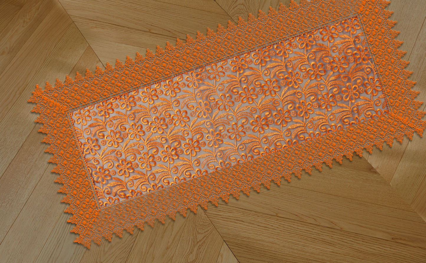 Lexia - Embroidered Table Runner - Glory Home Design